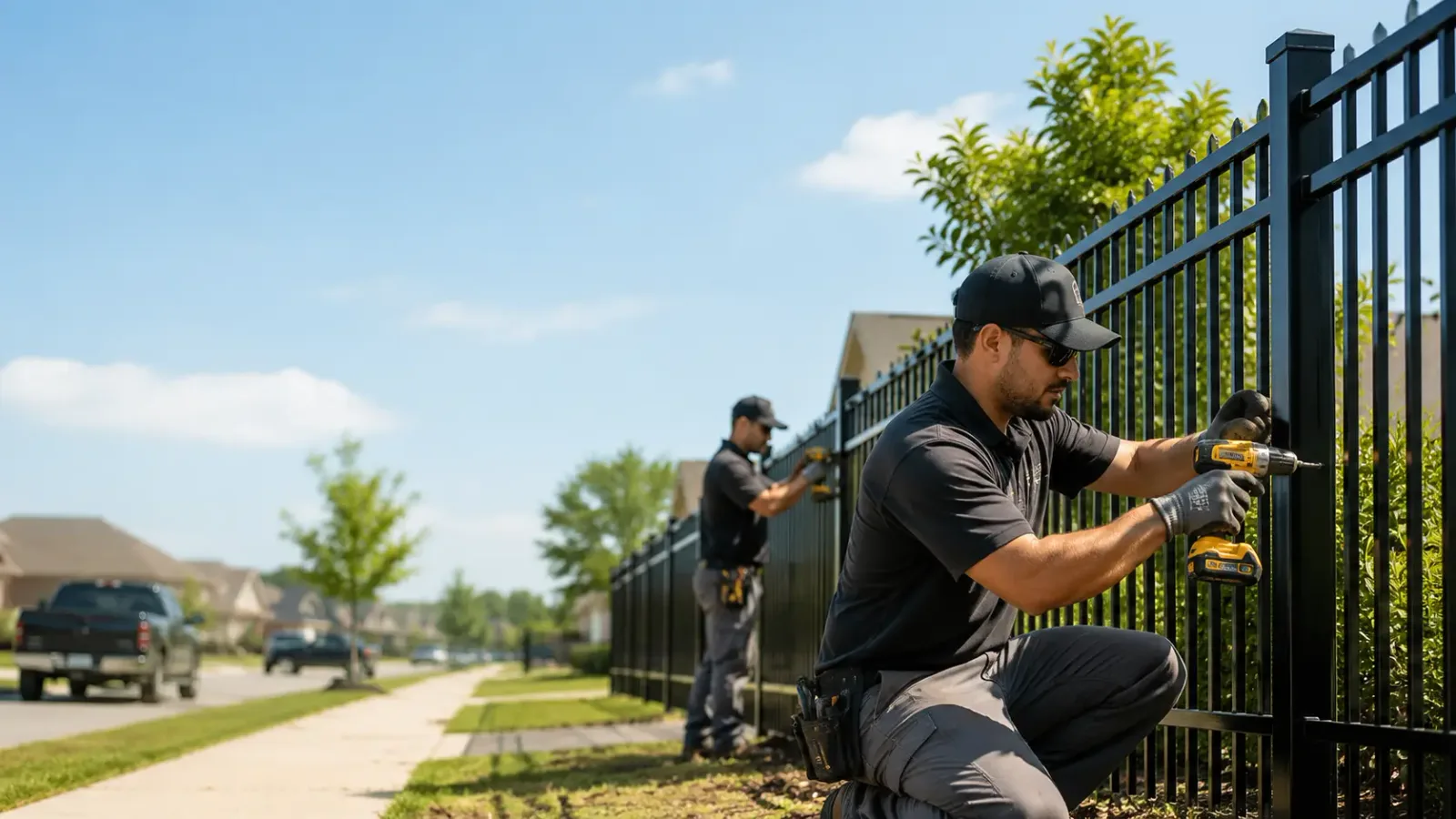 Metal Fence Installation in Altura, MN